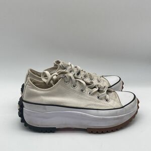 Mens Size 5 Converse Run Star Hike White 168817C Chunky Platform Sneakers